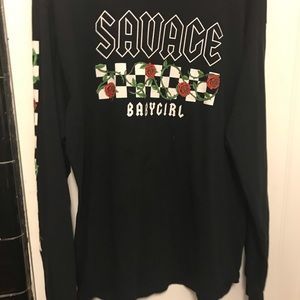 Savage long sleeve shirt